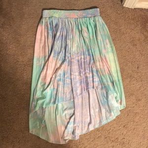 High low skirt US4